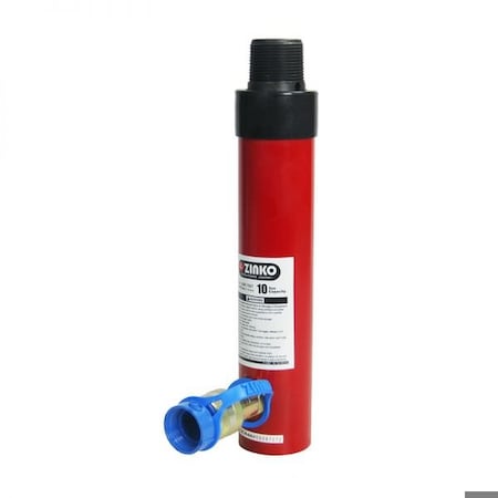 Zinko ZAR-106T Automotive Application Cylinder, 10 ton, 6in Stroke Min. Height 13.5in - Threaded 20106T
